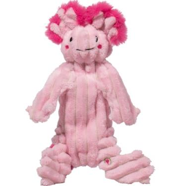 Imagem de HuggleHounds Brinquedo de cachorro X-Brace Squeaky – Brinquedos interativos para cães de médio e grande porte para mantê-los ocupados, suprimentos para animais de estimação, pelúcia macia e fofa para