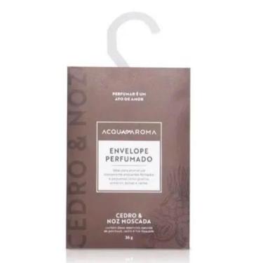 Imagem de 10 Saches Perfumados 36g - Cedro / Noz Moscada Acqua Aroma - ACQUAROMA