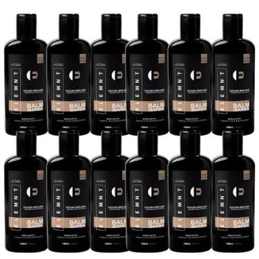 Imagem de Kit 12 Balm Para Barba Hidratante Profissional 140ml Element - Alfa Lo