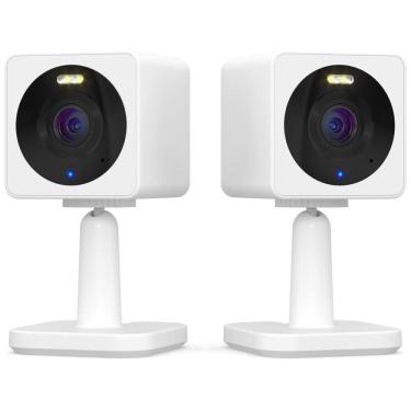 Imagem de Câmera de Segurança Interna 1080p HD WIFI com Visão Noturna e Áudio Bidirecional 2UN WYZE Branca