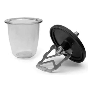 Imagem de Kit Cuba Transpa + Espatula À Vácuo Tamanho P 180g Protécni