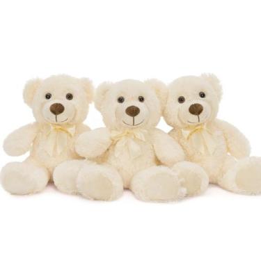 Imagem de Ursinhos de pelúcia recheados MaoGolan, chá de bebê de 13,5 cm, pacote