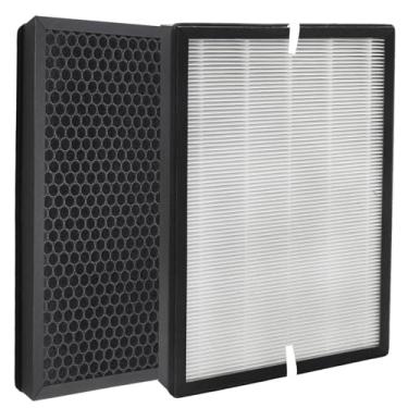 Imagem de Vkinman 2 filtros APVEC07-P1 HEPA com carvão ativado, substituição para purificador de ar VEWIOR ClearAir-A7 para AromaRoom H13 E-400, substitui PF001