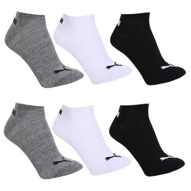 Imagem de Kit 6 Pares de Meia Puma Logo