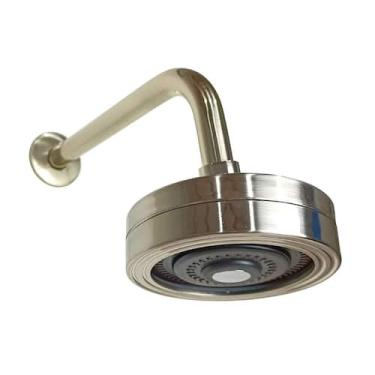 Imagem de Ducha Fria Articulada Chuveiro Piscina Autolimpante Níquel - Larmont A