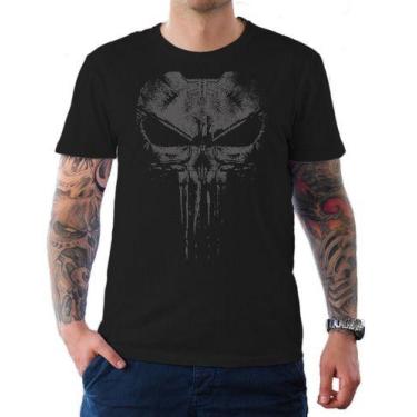 Imagem de Camiseta The Punisher Marvel Camisa Filme Justiceiro Caveira - King of