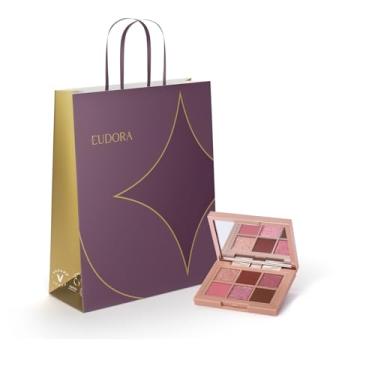 Imagem de Combo Presente Natal Niina Secrets: Paleta de Sombras Shine 5,4g + Sacola