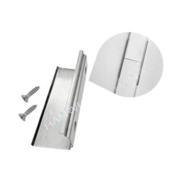 Imagem de Perfil De Alumínio Para Fita De LED De 8-12mm Formato U/V Pacote De 2-