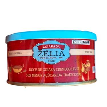 Imagem de Goiabada Zélia Light, Doce de Goiaba Cremoso, 400g, 50% Menos Açúcar