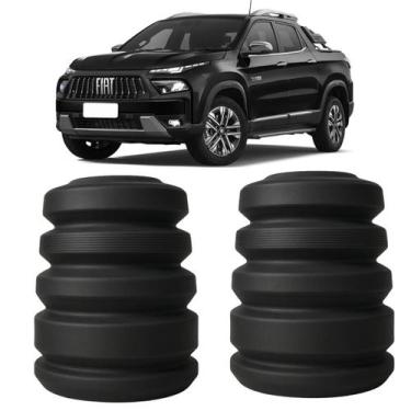Imagem de Kit Batente Suspensão Traseiro Fiat Toro 2016 em Diante - Borfix