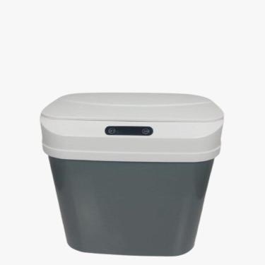 Imagem de Lixeira Automatica Inteligente 17,5l Sensor Luxo Cozinha Banheiro Praticidade E Higiene Total Para Sua Casa