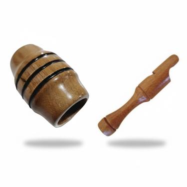 Imagem de Apito Inhambu Açu Modelo 09 + Apito Profissional Jacu Açu