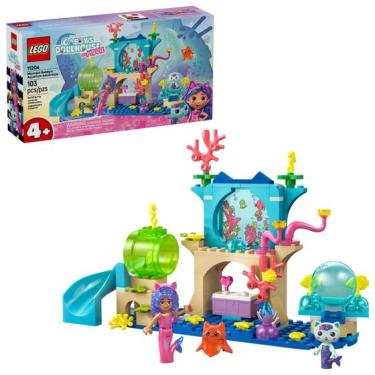 Imagem de Blocos De Montar - Aventura da Gabby Sereia no Aquario LEGO DO BRASIL