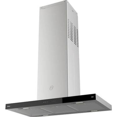 Imagem de Coifa De Ilha 90Cm Preta Inox Touch 127V Pro Series - Oster