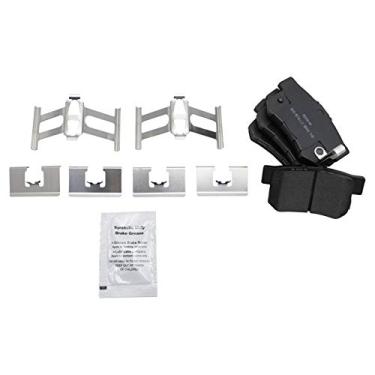 Imagem de TRQ Conjunto de pastilhas de freio traseiras Posi metálicas para CL 2001-2003/2002-2004 CR-V / 2003-2011 Element / 1991-1995 Legend / 1996-1999 Oasis / 2007-2012 RDX / 1996-2002 04 RL / 1999-2008 TL