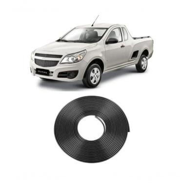 Imagem de Borracha Protetora Borda Porta Preta Montana 2 Porta 5m Mini [f103]