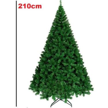 Imagem de Arvore De Natal Gigante Luxo Dinamarquês 2,10m 956 Galhos - D' Present