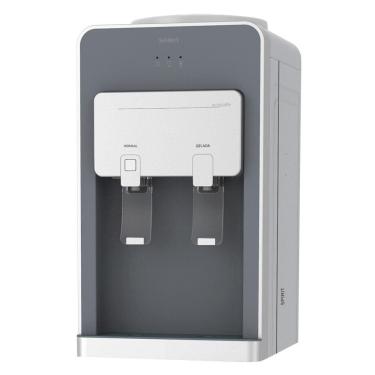 Imagem de Bebedouro de Mesa para Garrafão Spirit Eletrônico Cinza e Prata SBG1 110V