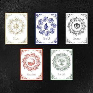 Imagem de Proxy Cards for Magic The Gathering, Alternative Custom Art DIY Cards, Mana Symbol Basics, Normal