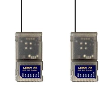 Imagem de Buddy RC Compatible Spektrum Full-Range DSMP 6-CH Receiver， DSMX DSM2 Compatible 6-CH RC Receiver(2PCS