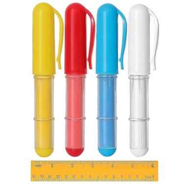 Imagem de Caneta de giz de marcação de tecido com cartucho recarregável, ferramenta de padrão de alfaiate com tampa protetora, perfeita para alterações