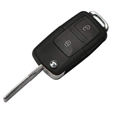 Imagem de Chave Canivete (Oca) 2 Botões C/Aloj. P/Transponder - Seat Cordoba