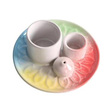 Imagem de Fxzqgnh Incensário/porta-velas, Decoração para Casa, Forno, Mesa, Presente, Suporte para Incenso de 3mm, Sala de Jantar, Colorido, Tamanho real