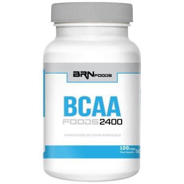 Imagem de BCAA 2400 100 cáps - BRN Foods - Br Nutrition Foods