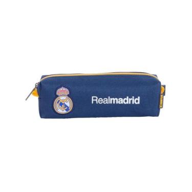 Imagem de Estojo Escolar Penal Futebol Time Real Madrid 14376 - Xeryus