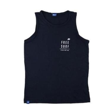 Imagem de Regata Infantil Masculina FreeSurf Kombi Preto - 130601-Masculino