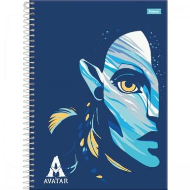 Imagem de Caderno Espiral Capa Dura Universitário Avatar 160 Folhas 10 Matérias Foroni Estampa 3