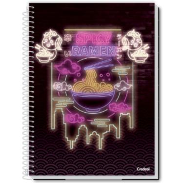 Imagem de Caderno Espiral Capa Dura Universitário My Collection Feminino 96 Folhas Credeal Estampa 12