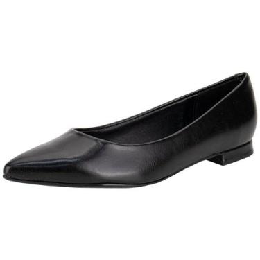Imagem de Sapatilha feminina flat vizzano 1206200, Preto, 37