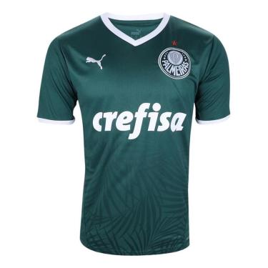 Imagem de Camisa Masculina Palmeiras Puma Verde I 2022-Masculino