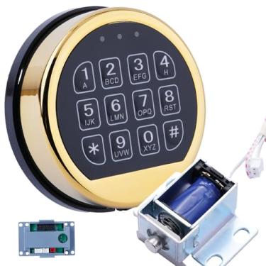 Imagem de Teclado eletrônico de substituição com solenoide, teclado eletrônico programável, trava para cofre de alta segurança e armário de segurança