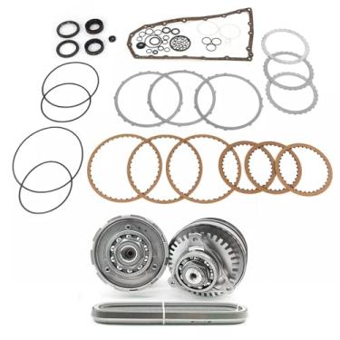 Imagem de FIWARY Kit de reconstrução mestre de transmissão CVT 901096 com conjunto de polia 30T e correia de corrente para Maxima Murano Altima Pathfinder 2013-2019 3.5L V6 RE0F10E JF017E Substituição OE