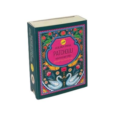 Imagem de Incenso Cascata Indiano Golden Patchouli Cx com 10 Cones
