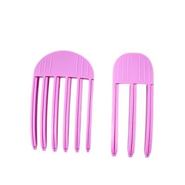 Imagem de Clipes de volume de cabelo, conjunto de 2 peças, ferramentas de modelagem de raiz, grampos de cabelo de plástico para mulheres