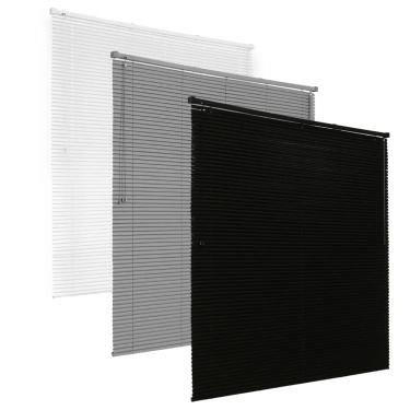 Imagem de Persiana Cortina Horizontal Off 25mm Pvc Sala Cozinha Quarto Janela Rolo 120x130 cm Evolux