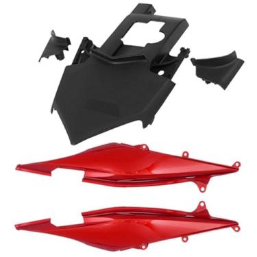 Imagem de Kit Conjunto Carenagem Moto Cód. 015-2003/015-2008 CB 300R 2010 A 2012 Vermelho Maceió