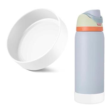 Imagem de VGHNQ Capa de silicone para bota de garrafa Owala 946 ml | Bota inferior de borracha para Owala 946 ml | Capa de bota para Owala Freesip 946 ml | Acessórios de garrafa de água de manga de silicone |