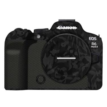 Imagem de Adesivo de capa de câmera Mebont antiarranhões para Canon EOS R6 Mark II Película protetora do corpo da câmera sem espelho, antidesgaste, para-sol, decoração protetora da pele e resistência ao