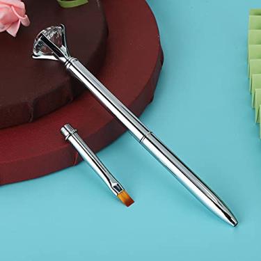 Imagem de Yinhing Caneta de Gel Caneta Artística para Unhas Multi Funcional Destacável Pincel Pontilhado para Padrão de Flor Desenho Pintura Escultura Rosa Ouro Claro Rosa Ouro Prata Roxo (Prata)