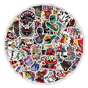 Imagem de Pacote de adesivos Warriors Anime, vinil impermeável, 50 unidades