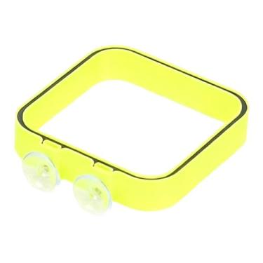 Imagem de Generic Alimentador flutuante para peixes, fácil de instalar, acessório para aquário para répteis e peixes betta, Comprimento 8 Cm