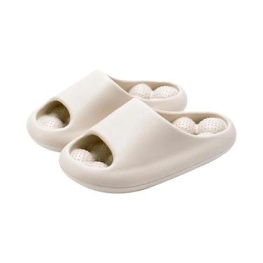 Imagem de Chinelos De Banheiro Unissex Respirável Em EVA, Massageadores, Confort