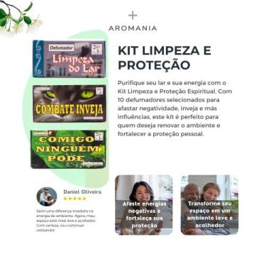 Imagem de Kit Completo de Defumação Espiritual  60 Tabletes Naturais para Atrair