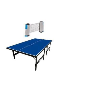 Imagem de MESA PING PONG 12mm 1014 KLOPF + Rede retratil Oficial - KLO PF