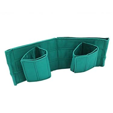 Imagem de Cinto de Restrição Pernas para Cadeira Rodas Pacientes Idosos - Protetor Evitar Quedas e Pis Involvidos na Roda Proteção