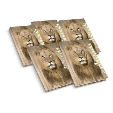 Imagem de Kit com 5 Bíblias do Leão no campo de trigo - Capa Dura - NTLH